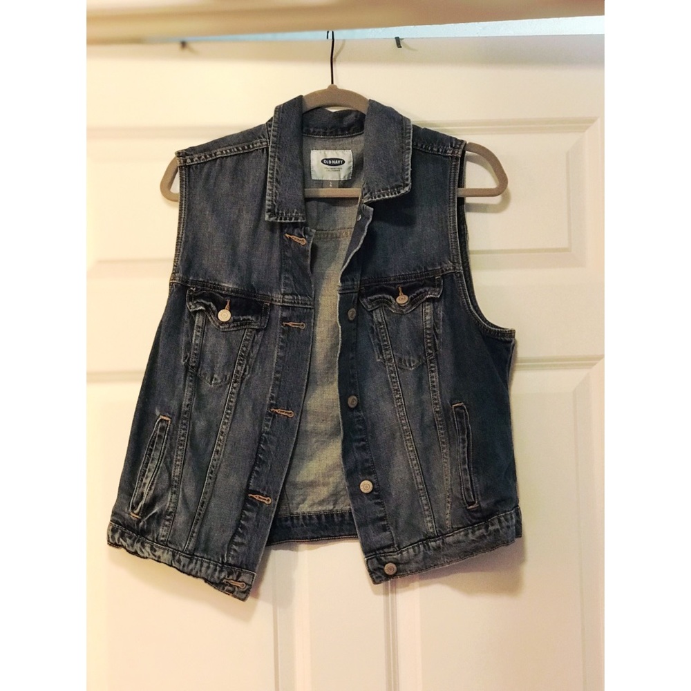 Denim Vest Size L
